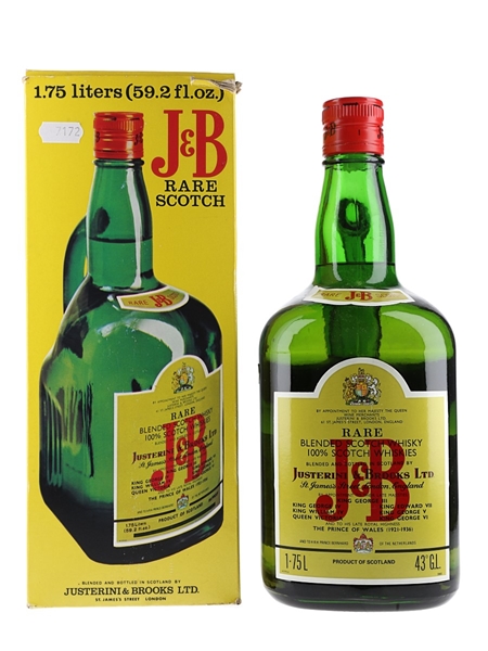 J&B Rare  175cl / 43%