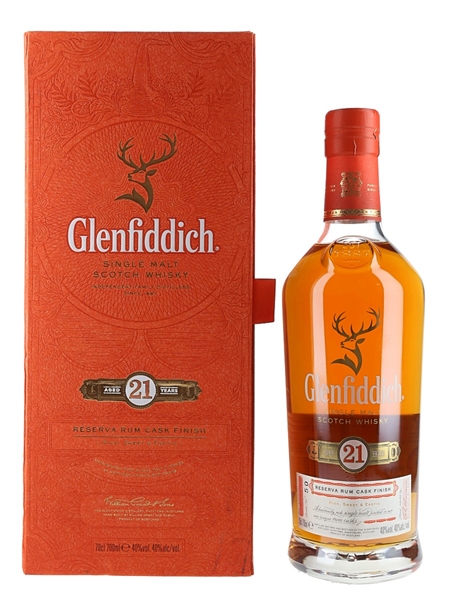 Glenfiddich 21 Year Old Reserva Rum Cask Finish 70cl / 40%