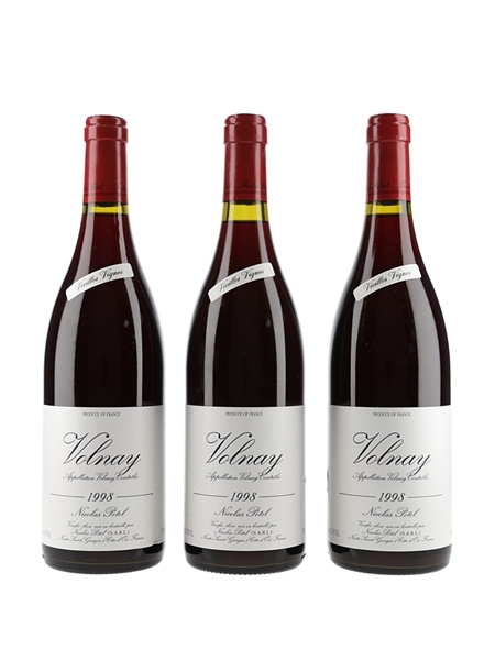 Volnay 1998 Vielles Vignes Nicolas Potel 3 x 75cl / 13%