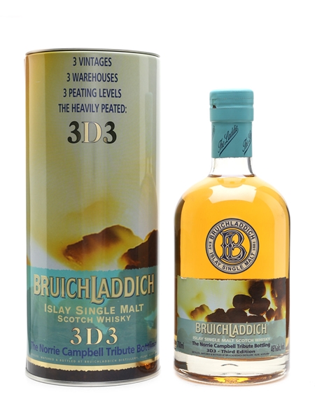 Bruichladdich 3D3 Norrie Campbell Tribute 70cl / 46%