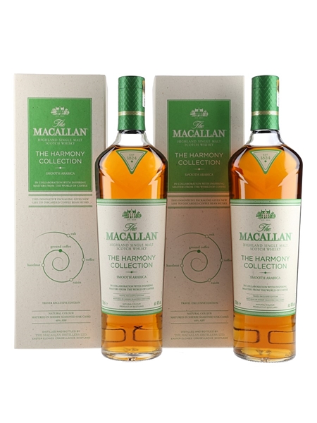 Macallan The Harmony Collection Smooth Arabica  2 x 70cl / 40%