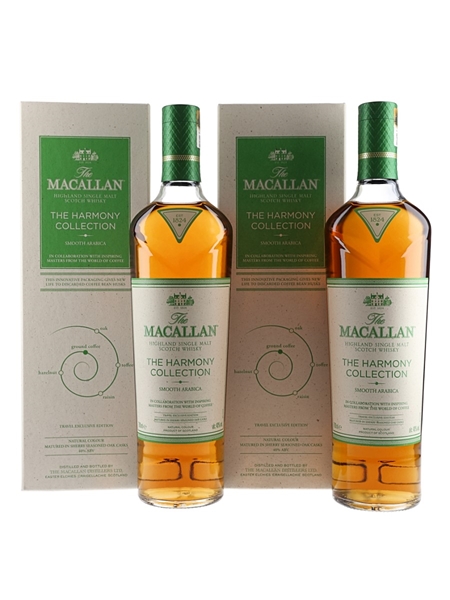 Macallan The Harmony Collection Smooth Arabica  2 x 70cl / 40%