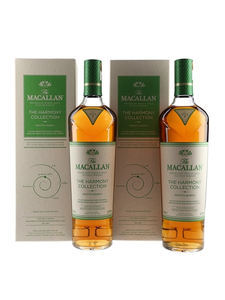 Macallan The Harmony Collection Smooth Arabica  2 x 70cl / 40%