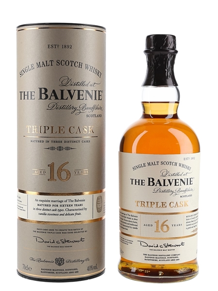 Balvenie 16 Year Old Triple Cask  70cl / 40%