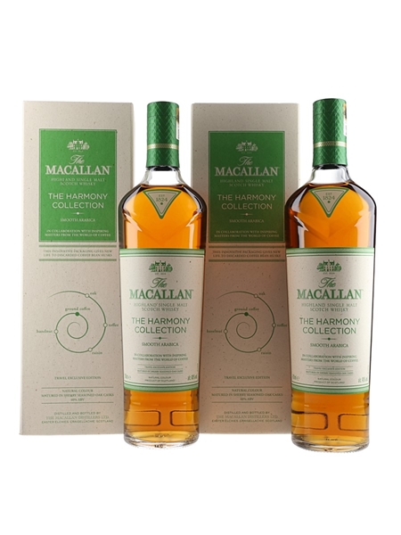 Macallan The Harmony Collection Smooth Arabica  2 x 70cl / 40%