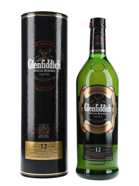 Glenfiddich 12 Year Old Special Reserve  100cl / 40%