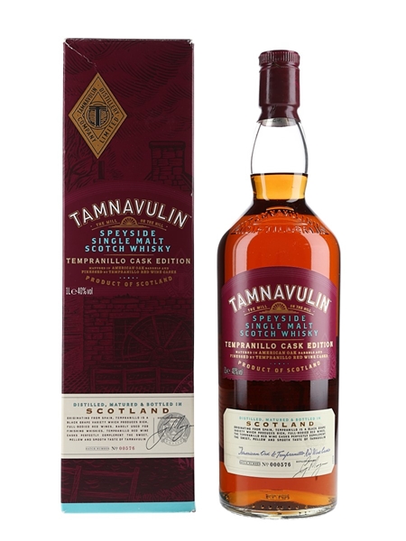 Tamnavulin Tempranillo Cask Edition  100cl / 40%