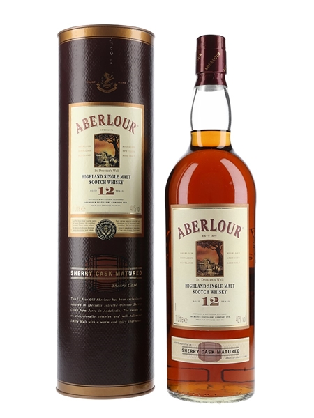 Aberlour 12 Year Old Sherry Cask Bottled 2000s 100cl / 40%