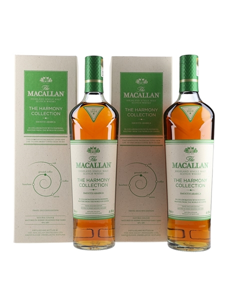 Macallan The Harmony Collection Smooth Arabica  2 x 70cl / 40%