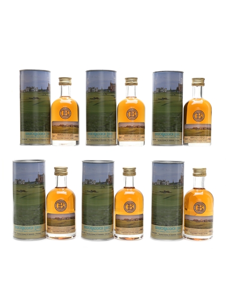 Bruichladdich Links Miniatures The Old Course, St. Andrews - 17th Hole 6 x 5cl / 46%