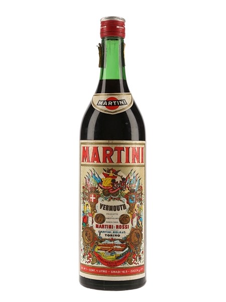 Martini Rosso Vermouth Bottled 1960s 100cl / 16.5%