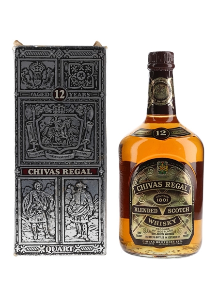 Chivas Regal 12 Year Old Bottled 1970s 94.6cl / 43%