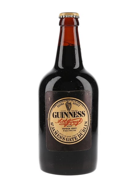 Guinness Extra Stout Bottled 1950s-1960s 50cl