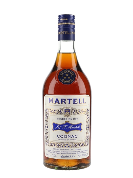 Martell 3 Star Bottled 1970s 68cl / 40%