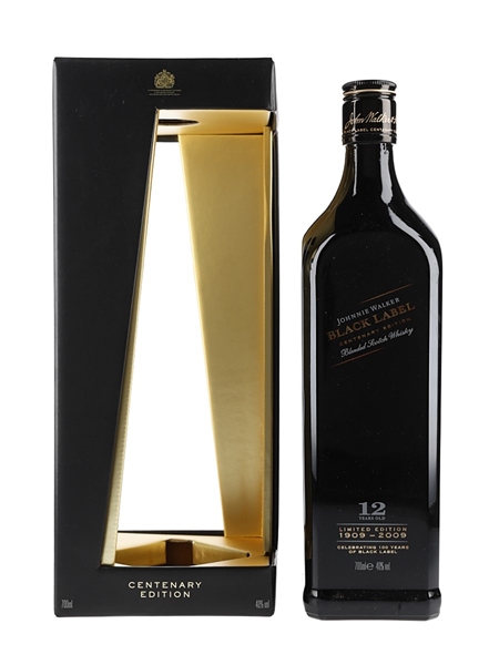 Johnnie Walker Black Label 1909-2009 Centenary Edition 100 Years Of Black Label 70cl / 40%