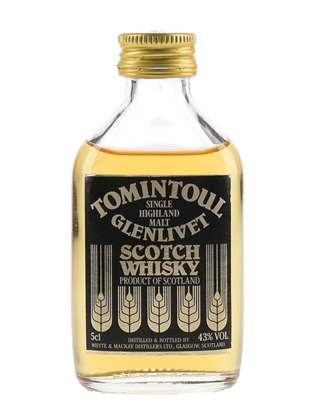 Tomintoul Glenlivet Bottled 1980s 5cl / 43%