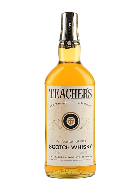 Teacher's Highland Cream Bottled 1970s 75.7cl / 40%