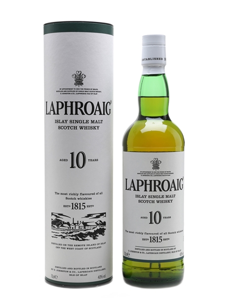 Laphroaig 10 Year Old  70cl / 40%