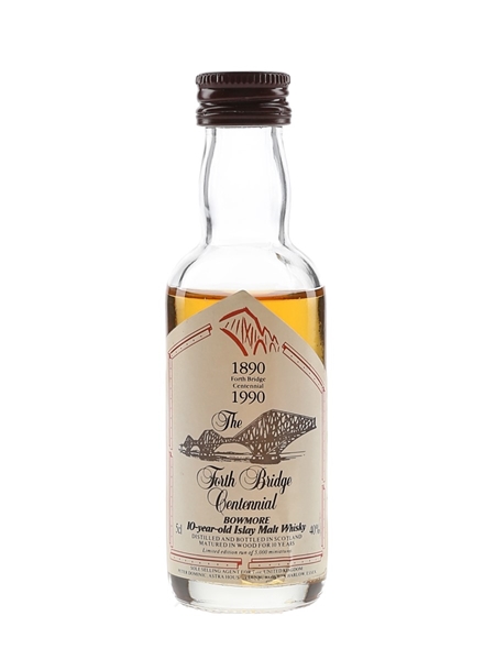 Bowmore 10 Year Old Forth Bridge Centennial 1990 5cl / 40%