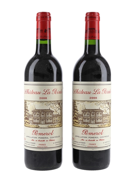 Chateau La Pointe 2000 Pomerol 2x75cl / 12.5%