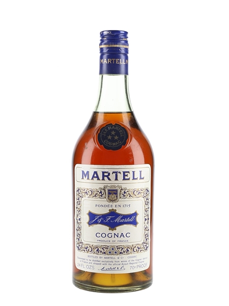 Martell 3 Star Bottled 1970s 68cl / 40%