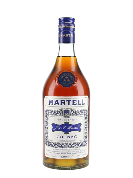 Martell 3 Star Bottled 1970s 68cl / 40%