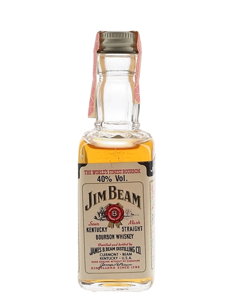 Jim Beam 4 Year Old Bottled 1980s 5cl / 40%