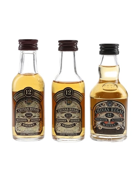 Chivas Regal 12 Year Old  3 x 5cl