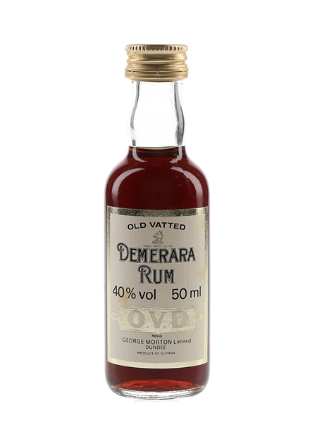 OVD Old Vatted Demerara Rum Bottled 1980s 5cl / 40%