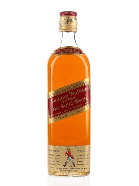 Johnnie Walker Red Label Bottled 1970s 75.7cl / 40%