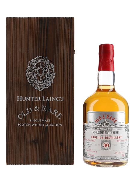 Caol Ila 1984 34 Year Old Bottled 2014 - Hunter Laing's 70cl / 52.2%