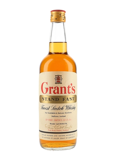 Grant's Stand Fast Bottled 1970s 75.7cl / 40%