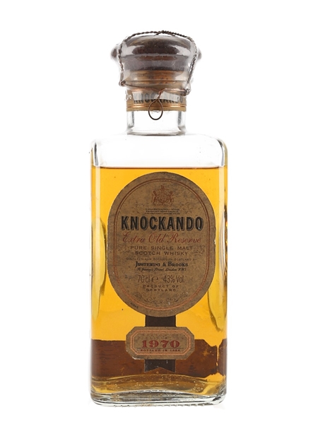 Knockando 1970 Extra Old Reserve Bottled 1994 70cl / 43%