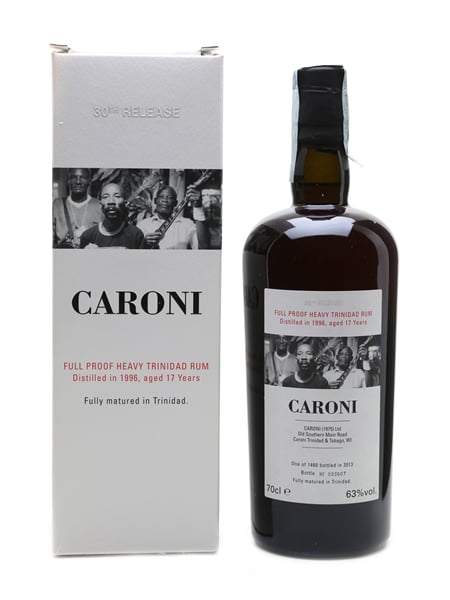 Caroni 1996 Full Proof Heavy Trinidad Rum 17 Year Old - Velier 70cl / 63%