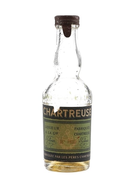 Chartreuse Green Bottled 1956-1964 3cl / 54.8%