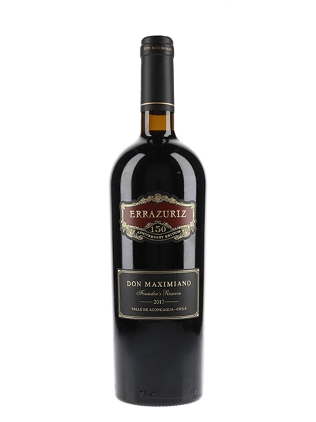 Errazuriz Don Maximiano Founder's Reserve 2017 150th Anniversary Edition 75cl / 14%