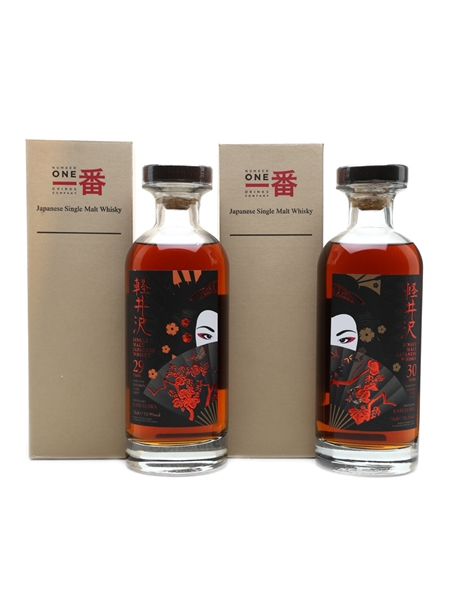 Karuizawa 29 & 30 Year Old Bourbon Cask #8897 & Sherry Cask #5347 2 x 70cl