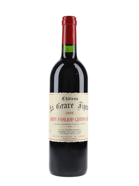 Chateau La Grave Figeac 1998 Saint Emilion Grand Cru 75cl / 12.5%