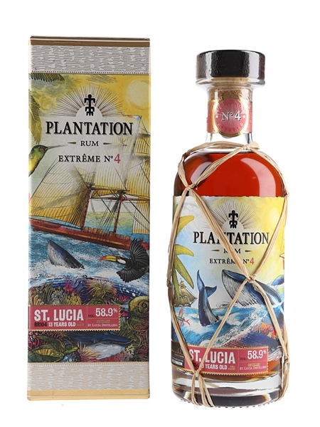 Plantation 2007 13 Year Old RR104 St. Lucia Rum Bottled 2020 - Extreme No.4 70cl / 58.9%