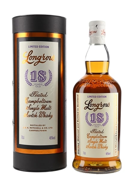 Longrow 18 Year Old Bottled 2021 70cl / 46%