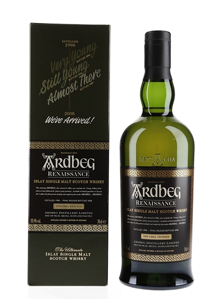 Ardbeg Renaissance Bottled 2008 70cl / 55.9%