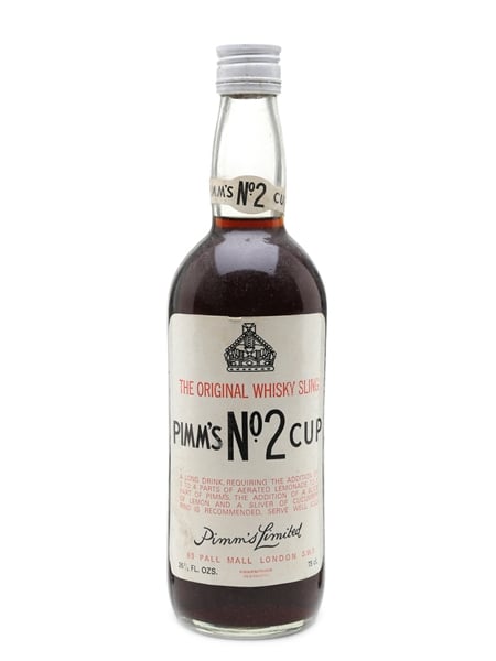 Pimm's No.2 Cup Whisky Sling Bottled 1970s 75cl / 34%