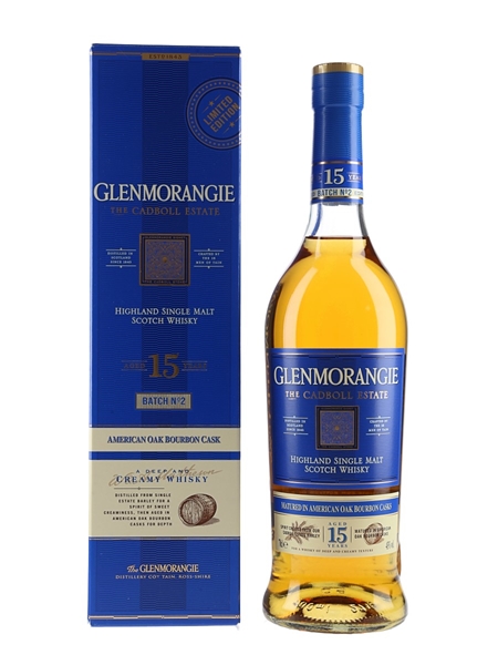 Glenmorangie 15 Year Old Cadboll Estate Bottled 2021 - Batch No.2 70cl / 43%