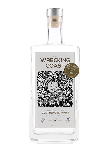 Wrecking Coast Cornish Clotted Cream Gin 70cl / 44%