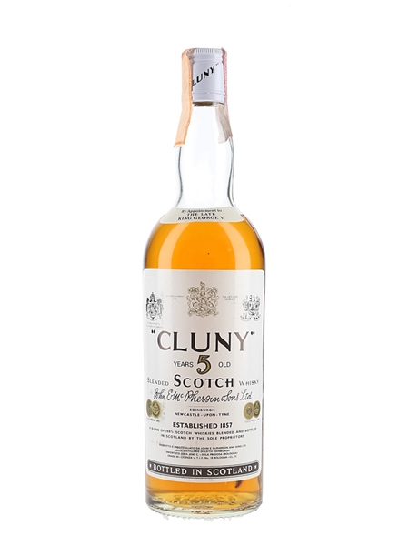 Cluny 5 Year Old Bottled 1970s - D & C 75cl / 40%