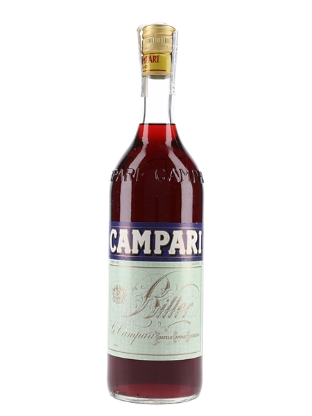 Campari Bitter Bottled 1980s 100cl / 25%