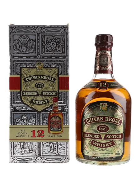 Chivas Regal 12 Year Old Bottled 1970s 75.7cl / 43%