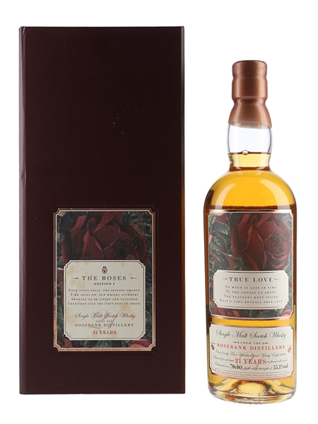 Rosebank 21 Year Old Rosebank Roses Edition I - True Love 70cl / 55.1%