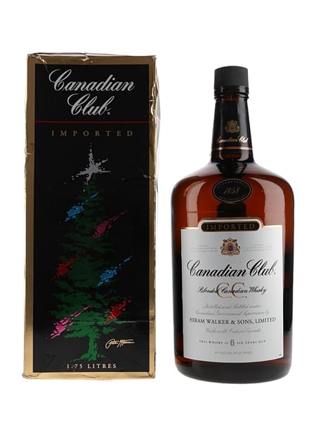 Canadian Club 6 Year Old Large Format - Bottled 1980s 175cl / 40%