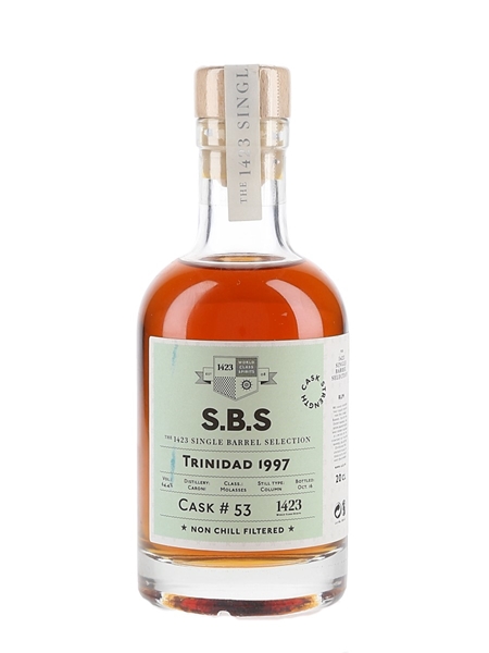 Caroni 1997 Cask No.53 Bottled 2016 - Single Barrel Selection 20cl / 62.4%